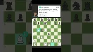 Miniature : un autre petit brillant #chess #échecs #brillant
