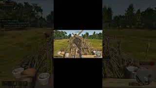 Miniature : BELLWRIGHT : je "survie" au 1er RAID de bandits à 2vs3 #bellwright #survivalgame #raid #videogames