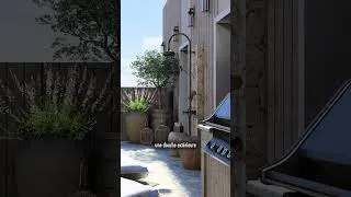 Miniature : Transformation d’une terrasse 🔥 #3d #architecture #jardin #designer #amazing #interiordesign