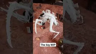 Miniature : The Big WIP 🤫 #warhammer #tyranids