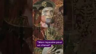Miniature : D'où vient la célèbre phrase : "Mon royaume pour un cheval"?