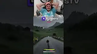 Miniature : Le pire descendeur du jeu est de retour 😂 #TDF2026 #Styros #Descente #Pluie