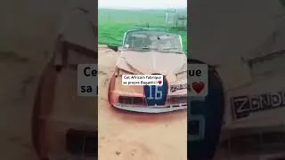 Miniature : Cet Africain fabrique sa propre Bugatti