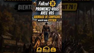 Miniature : EMMENER NOS ANIMAUX DE COMPAGNIE EN PROMENADE DANS FALLOUT 76 ! ☢️ #fallout #fallout76 #pets #2026