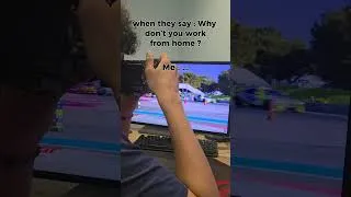 Miniature : why can’t I work from home ? really ?
