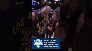 Miniature : Lebron James le plus de victoires en play offs depuis 1996