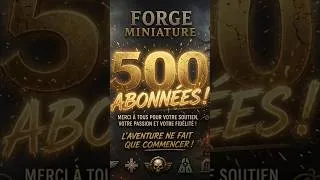 Miniature : 500 Abonnées