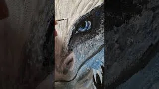 Miniature : dragon détails #art #acrylicpainting #painting #artist