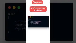 Miniature : Utiliser les couleurs en CSS comme un pro avec :root | Tutoriel CSS #css #coding #programming #code