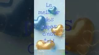 Miniature : Vidéo fête des pères#fêtedespères #fatherdayspecial #amour #bonheur #parents #shorts