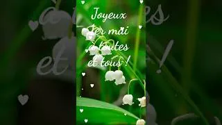 Miniature : Montage vidéo 1er mai, fête du muguet !#muguet #1ermai #shorts