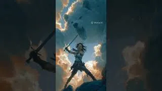 Miniature : A sexy girl is fighting a giant dog 39