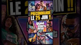 Miniature : GTA 6 : 25 juin début des précommandes et cover annoncée ! #gaming #gta #gta6