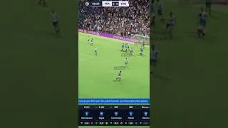 Miniature : But de Barcola de la tête face à l'Angleterre ! #letsplay #equipedefrance #fm26