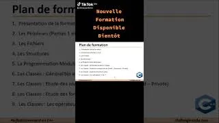 Miniature : Première formation de l'année 2024 disponible