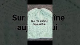 Miniature : coucous 👋 la vidéo est disponible sur ma chaîne bonne journée bon tricot 😉😘😘