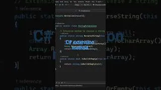 Miniature : méthodes d'extension en c# 14 et .NET 10