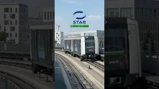 Miniature : 🚇Le métro B de Rennes ! #metro #rennes #siemens #mobility