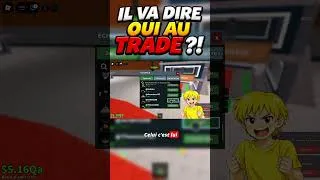 Miniature : IL VA DIRE OUI AU TRADE ?!  #stealabrainrot #roblox #stealabrainrottrading #shorts