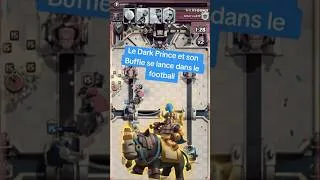 Miniature : Le Dark Prince se lance dans le Football ⚽️ #clashroyale #shorts