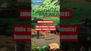 Miniature : Vidéo sur Runaway 2 ANNULÉE #runaway2 #noviral #nofakenews #gaming #retrogaming #shorts