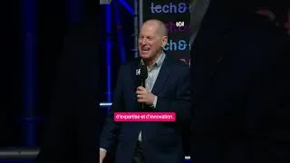 Miniature : "#grenoble est presque la Silicon Valley de l'Europe" Gary Shapiro était sur la scène de tech&fest