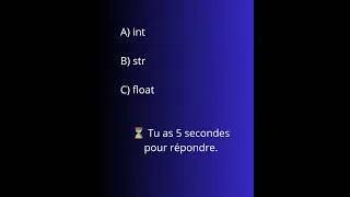 Miniature : 🐍 Quiz Python #13 : String ou Integer ? Beaucoup se trompent !