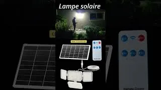 Miniature : La lampe solaire idéale pour ton jardin #solaire