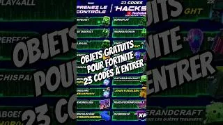 Miniature : 23 codes à entrer dans le lobby Fortnite ! Des objets gratuits pour la saison 4 Chapitre 7 !
