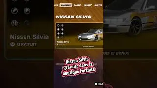 Miniature : Nissan Silvia gratuite dans la boutique Fortnite pour certains joueurs ! Voici pourquoi !