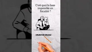 Miniature : Que représente la base imposable en fiscalité ? #fiscalité #comptabilité