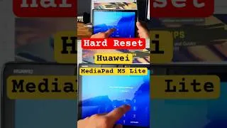 Miniature : Hard Reset Huawei MediaPad M5 Lite – Unlock Huawei Tablet Without Password or PC #huawei #reset