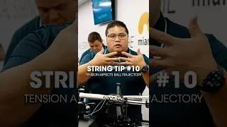 Miniature : STRING TIP #10 - Does string tension affect ball trajectory?