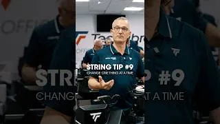 Miniature : STRING TIP #9 - Should You Change Your Strings with a New Racket?