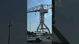 Miniature : UN PÈRE PERCHÉ SUR LA GRUE GRISE À NANTES : D'IMPORTANTS MOYENS DÉPLOYÉS