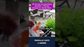 Miniature : 58 tonnes de nourriture sauvées : l'impact colossal du Garde-Manger #Shorts