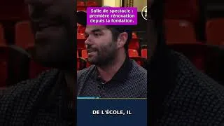 Miniature : Salle de spectacle : première rénovation depuis la fondation. #Shorts