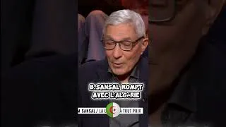 Miniature : B.Sansal rompt avec l’Algérie
