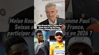 Miniature : Moïse Kouame à Roland-Garros cette année ? La réponse de Gilles Moretton, le président de la FFT !