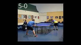 Miniature : Deuxième 11-0 de la saison pour Yann #shortvideo #tabletennis #tennisdetable #viral #shorts #short
