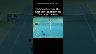Miniature : Which player had the most lasting impact on Tennis evolution ? #ATP #rolandgarros   #tennis