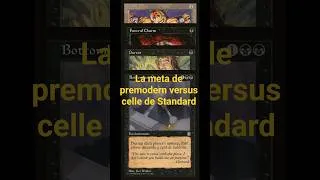 Miniature : La méta de premodern versus standard