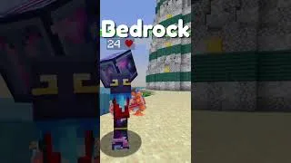 Miniature : Java, et... Bedrock... #shorts