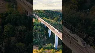 Miniature : Croisement de 2 TGV INOUI, sur le Viaduc du Serein (21), le 13 Septembre 2026, avec mon drône!!!