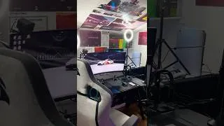 Miniature : Setup Gaming + Sim Racing 😍🔥 #Shorts