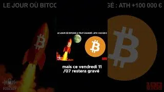 Miniature : LE JOUR OÙ BITCOIN A TOUT CHANGÉ | ATH 100 000 € & 118 000 $