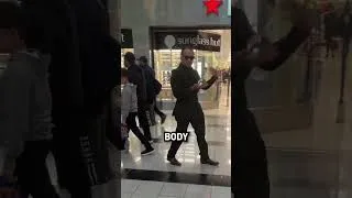 Miniature : a dude is walking backward
