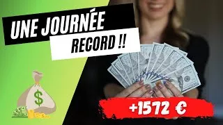 Miniature : +1572€ … ma meilleure journée de l’année !!