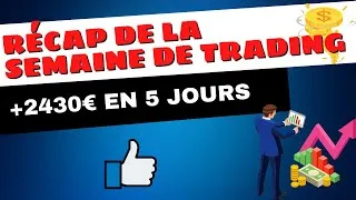 Miniature : Recap de la semaine de trading : +2430€ !! (du 14 au 18 février)