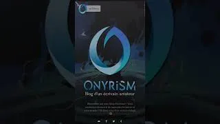 Miniature : 📖 ONYRISM ~ Blog d'écriture !